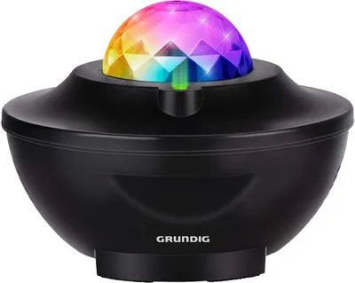 Produktbild von Sternprojektor Lampe LED Bluetooth Lautsprecher schwarz Schlafzimmer Atmosphäre