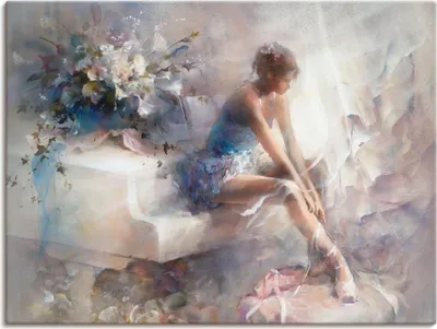 Produktbild von ARTland Leinwandbild Melodien Größe: 80x60 cm