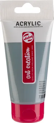 Productafbeelding van TALENS Art Creation - Acrylverf TAC 730 Zeeblauw, tube van 75 ml | Tube A, 75 milliliter