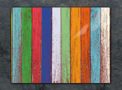 Produktbild von Robustes Glas-Schneidebrett 52x40 cm, hygienisch, kratzfest und rutschfest