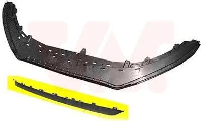Produktbild von VAN WEZEL Spoilerlippe Spoiler 5829500 Vorne für VW Polo Schrägheck (6R1, 6C1)