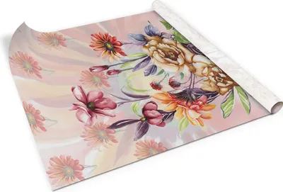 Produktbild von Vintage-blumen– Möbelfolie selbstklebend – PVC Klebefolie für Möbel – Küche – Schränke – Möbelrenovierungsfolie – Möbeldekorfolie – 100x50 cm