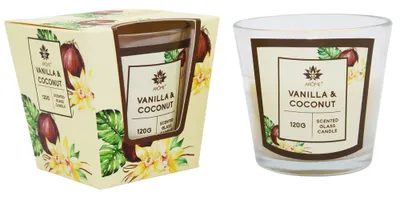Obrázok produktu pre ARÔME Vonná sviečka 120 g Vanilka a kokos