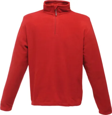Produktbild von Regatta Micro Fleece Top mit Reißverschluss. BC830 (4XL) (Rot)