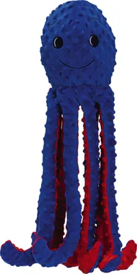 Produktbild von Beeztees Oktopus Amy - Hundespielzeug - Plüsch - Blau - 56x16x14,5 cm