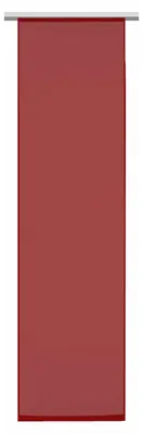 Produktbild von Flächenvorhang „Filip“: Farbe: Rot Größe (HxB): 245x60cm