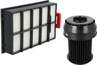 Produktbild von vhbw 2-tlg. Filter-Set kompatibel mit Bosch BGS 6225 AU/01 ROXX X ANIMAL, 6225AU01 Staubsauger - HEPA-Filter, 1x Lamellenfilter