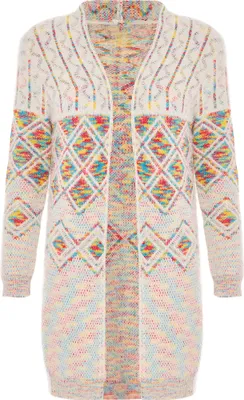 Produktbild von ebeeza damen strickjacke - wollweiss, M