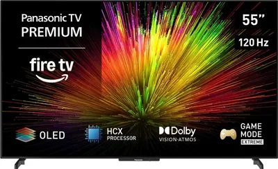 Panasonic TV-55Z80BEZ 4K OLED Smart TV 139 cm (55") OLED-TV mit Fire TV