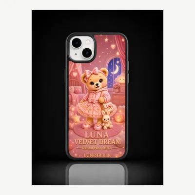 Imagen del producto de Funda para iPhone 14 Plus, carcasa protectora para teléfono móvil con diseño de Luna – LUNØIR ©
