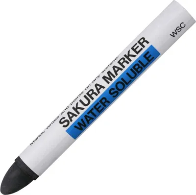 Produktbild von SAKURA Kreidemarker CRAYON MARKER wasserlöslich schwarz
