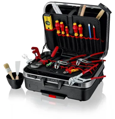 Productafbeelding van KNIPEX BIG Basic Move gereedschapskoffer voor sanitairinstallatie