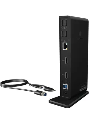 Produktbild von ICY BOX IB-DK2251AC, DisplayLink® USB 3.2 Gen 1 Notebook DockingStation, 2x HDMI® bis zu 2K@60 Hz