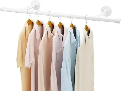 Obrázok produktu pre Nástenná montážna tyč v bielej farbe