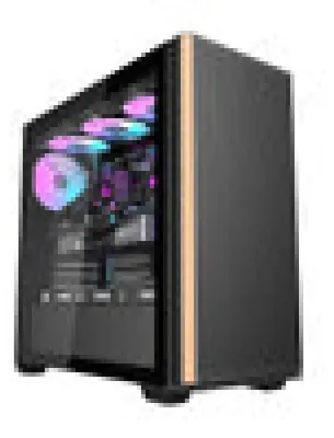 Image de darkFlash Darkflash DS900WS computer case (black) + 4 fans