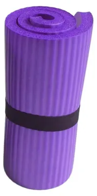 Image de Tapis de yoga antidérapant de 25 x 60 cm avec protège-genoux portable