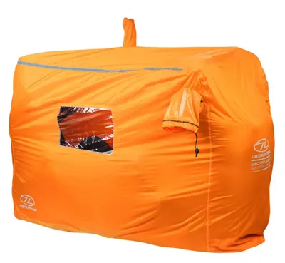 Productafbeelding van Highlander noodtent Storm Vault, overlevingsshelter voor 4-5 personen - Oranje