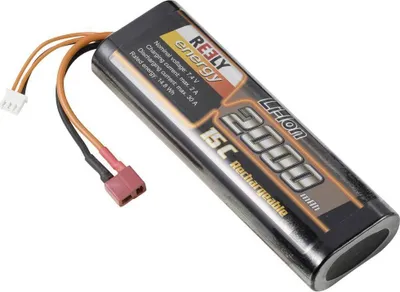 Image de Reely Accu émetteur de modélisme (LiIon) 7.4 V 2000 mAh Nombre d'éléments : 2 15 C Hardcase T-Stecksystem (RE-7853523)