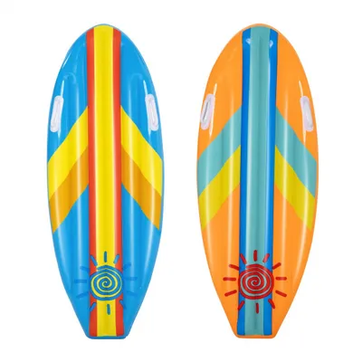 Immagine prodotto di Tavola da surf gonfiabile per bambini BESTWAY Materasso arancione + toppe di riparazione