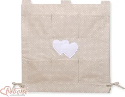 Immagine prodotto di Tavolino appeso per bambini - Tasche portaoggetti - 6 spaziosi scomparti per gli accessori del bambino