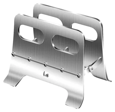 Produktbild von Edelstahl Schneidebrett- und Topfdeckelhalter Mittlere Größe Multifunktionaler Küchenorganizer für Schrank