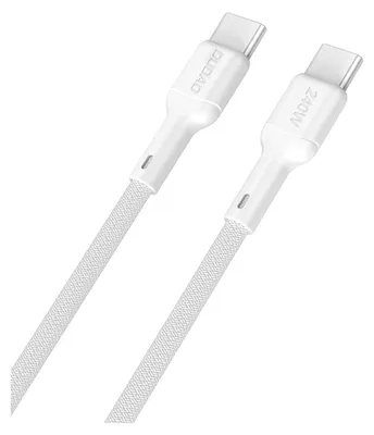 Produktbild von Kabel Dudao L9C Max 240W Pd Usb-C - Usb-C 1,2M - Biały