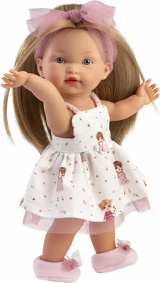 Produktbild von RAPPA Llorens 28038 VALERIA - realistische Puppe mit Vollvinylkörper - 28 cm