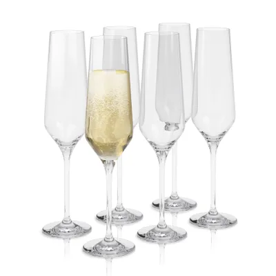 Produktbild von Legio Nova Glas Champagne 260 ml Set van 6 Stuks