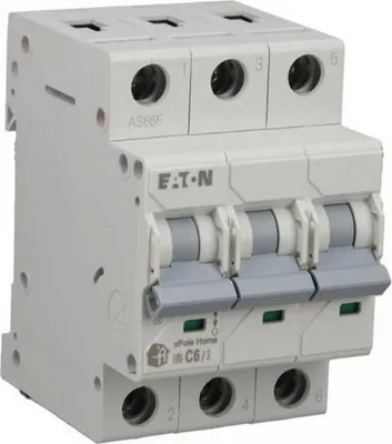 Produktbild von Leitungsschutzschalter 3P C 6A 6kA AC xPole Home HN-C6/3 194888