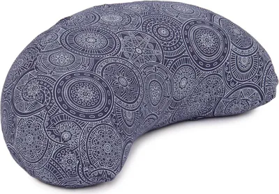 Produktbild von Maharaja Collection: Design Meditationskissen YOGI MOND Mandala, dunkelblau