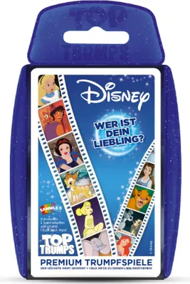 Produktbild von Top Trumps Disney Classics Kartenspiel Karten Spiel Quartett Deutsch