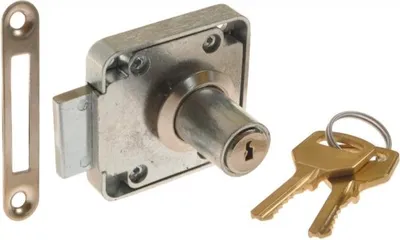 Produktbild von LOB ZMB-4 Chrom-Zylinder-Möbelschloss