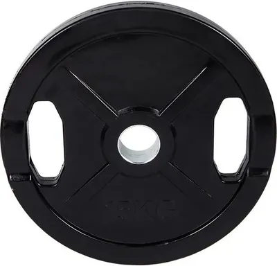 Produktbild von Hantelscheibe Guss gummiert 50 mm 15 kg
