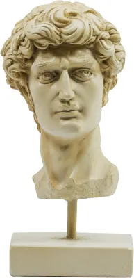 Produktbild von Büste David von Michelangelo modelliert Detailgetreues Replikat für Dekoration und Sammlung