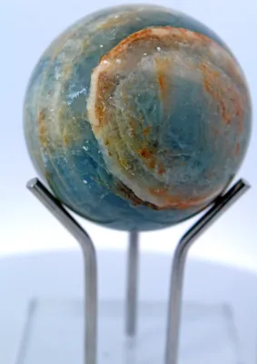 Produktbild von Onyx Kugel Edelsteinkugel Hochglanzpoliert Plexiglasständer Esoterik
