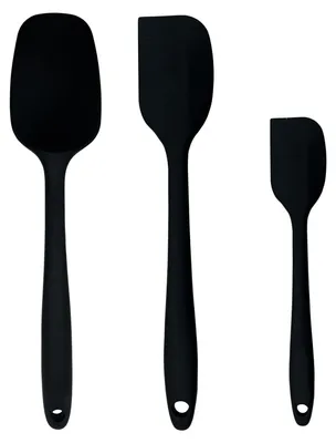 Produktbild von Silikonlöffel- und -spatel-Set, Wok-Spatel, antihaftbeschichtete Kochutensilien mit Stahlkern