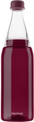 Produktbild von PROFINO Wasserflasche Sparkle 750ml burgund