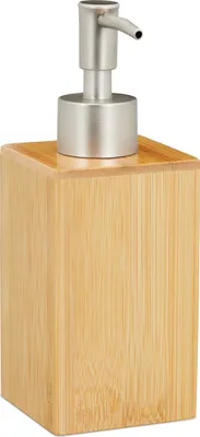 Produktbild von relaxdays Seifenspender Bambus