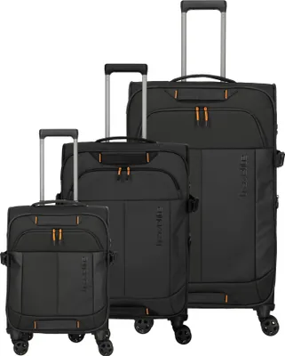 Produktbild von Travelite BRIIZE Trolley 4w L exp./M exp./S, Black