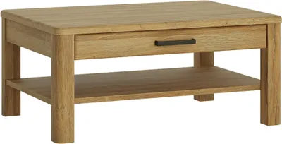 Produktbild von Couchtisch mit Schublade in Grandson Eiche Nb. CARIATI-129, B/H/T ca. 100/45,6/75 cm