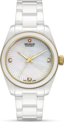 Produktbild von Swiss Military Hanowa SMWLG0005102 Damenuhr Swiss Recruit Lady Ceramic 32mm 5ATM