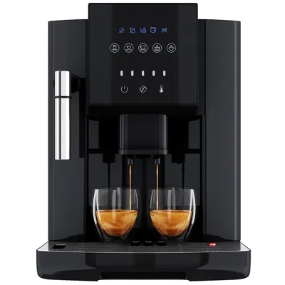 Produktbild von ProfiCook PC-KAV 1281, Espressomaschine, 1,8 l, Kaffeebohnen, Eingebautes Mahlwerk, 1450 W, Schwarz