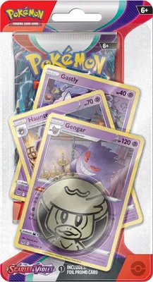 Obrázok produktu pre Pokemon Scarlet & Violet: Gengar Premium Checklane Blister