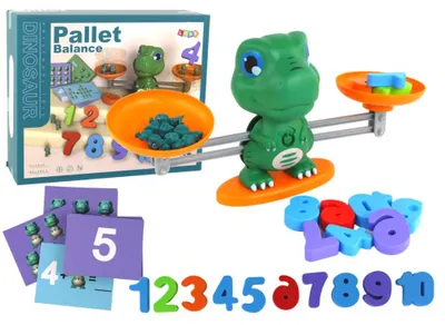 Obrázek produktu pro Vzdělávací hra dinosaur action weight