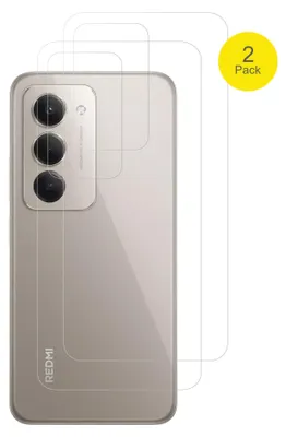 Image de 2x Film de protection d'écran pour Xiaomi Redmi 15 4G Rückseite, recouvre 100% de l'écran, dipos Flex