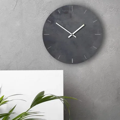 Immagine prodotto di Orologio da parete rotondo dal design industriale moderno e classico