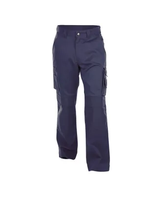 Produktbild von DASSY® Miami Arbeitshose mit Kniepolstertaschen DUNKELBLAU Gr.48 Länge: STANDARD