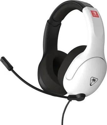 Image de Casque Gaming Filaire Turtle Beach Airlite Fit, Nintendo Switch, Noir et Blanc, Écouteurs 40mm