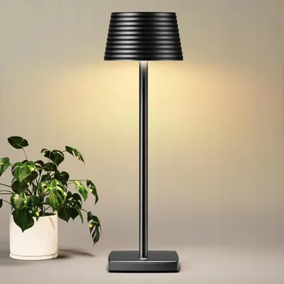 Produktbild von LED Schreibtischlampe Universal Schwarz 35 cm mit Stecker