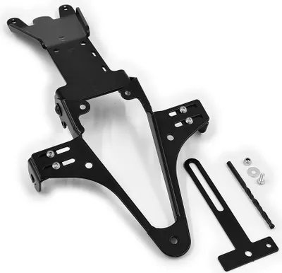Zdjęcie produktu dla ZIEGER Podstawowy uchwyt tablicy rejestracyjnej kompatybilny z Ducati 899 Panigale FY 2014-15 / 959 Panigale FY 2016-19 / 1199 Panigale FY 2012-14 / 1299 Panigale FY 2015-19